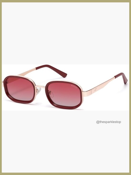 Polarized Sunglasses with Metal Frames for Women Men main image 4